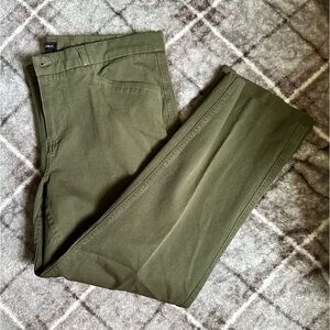 Banana Republic Straight Leg Green Pants